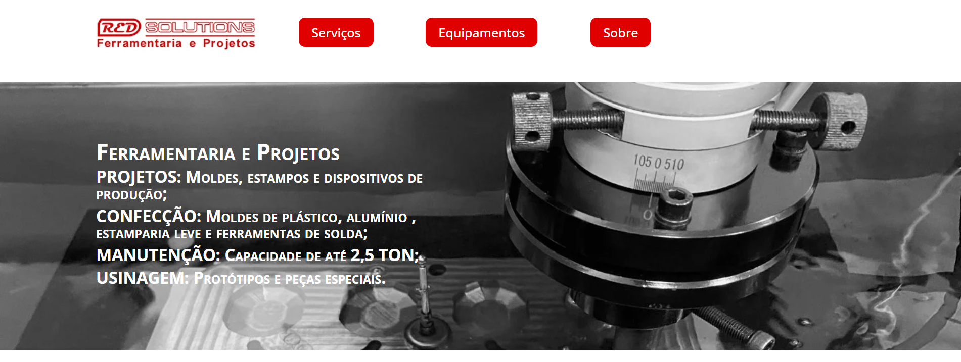 R&D Solutions — Ferramentaria e Projetos